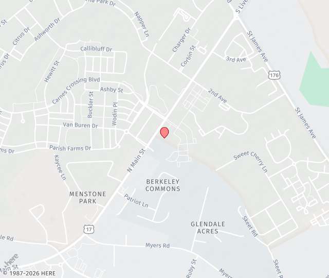 Location Map: 106 Gosling Way, Suite D Summerville, South Carolina 29486